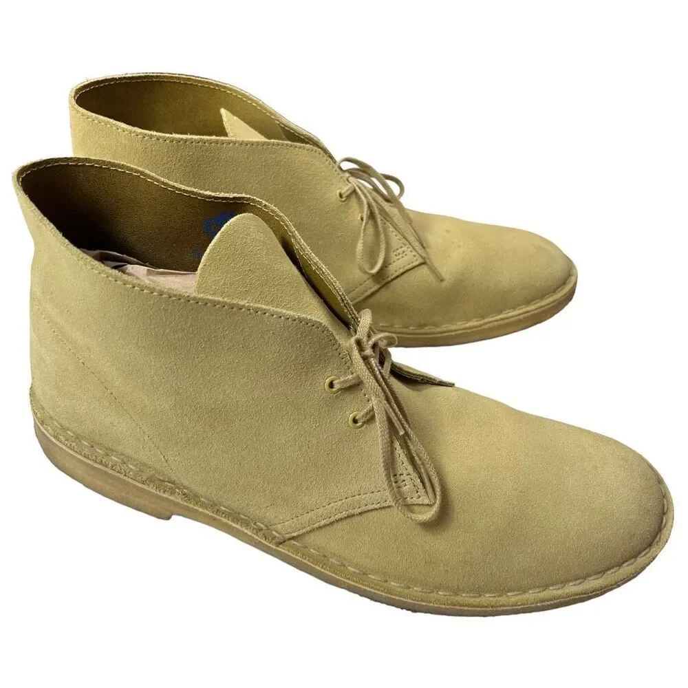 Clarks Original Suede Leather Desert Boots Men’s Size 13
